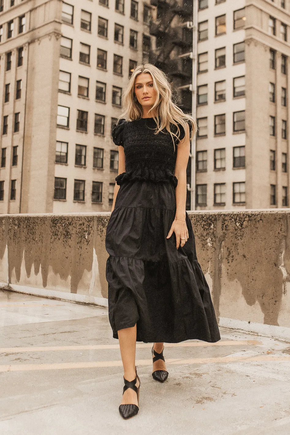 Carey Maxi Dress in Black - FINAL SALE sold by bohme