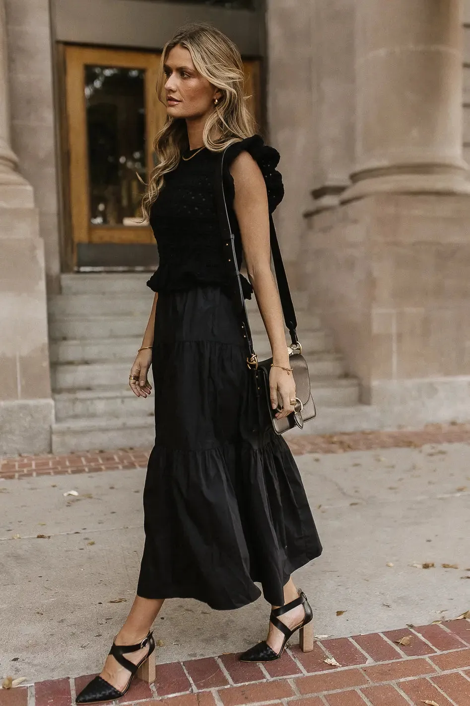 Carey Maxi Dress in Black - FINAL SALE sold by bohme product image thumbnail 5
