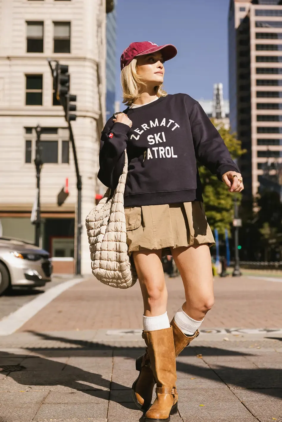 Zermatt Ski Patrol Graphic Sweatshirt - FINAL SALE sold by bohme