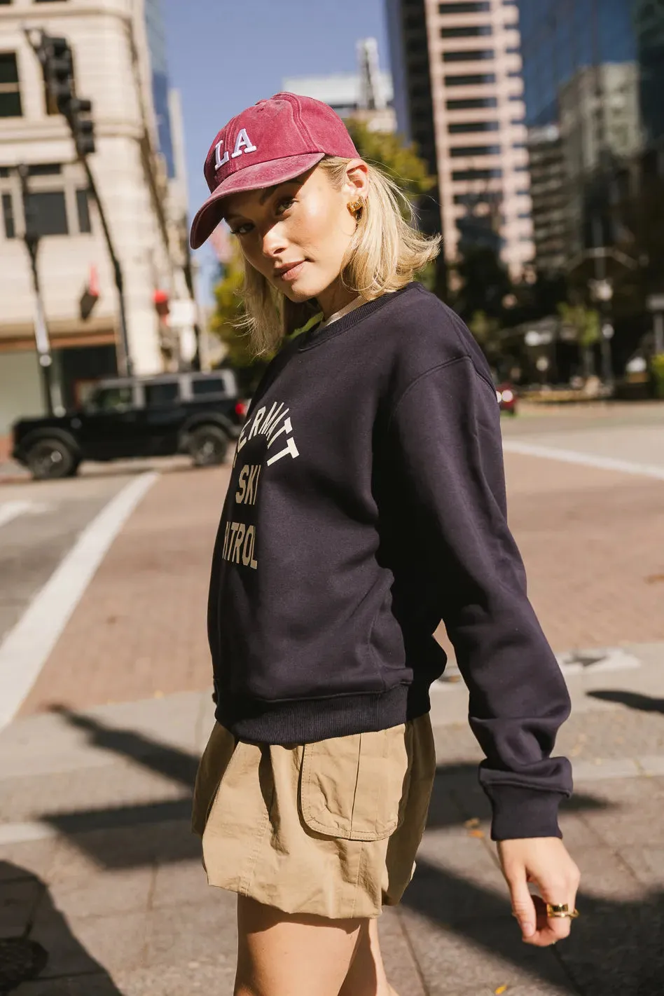 Zermatt Ski Patrol Graphic Sweatshirt - FINAL SALE sold by bohme product image thumbnail 5