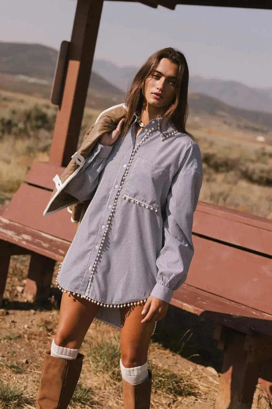 Allison Pearl Button Up - FINAL SALE sold by bohme product image thumbnail 2