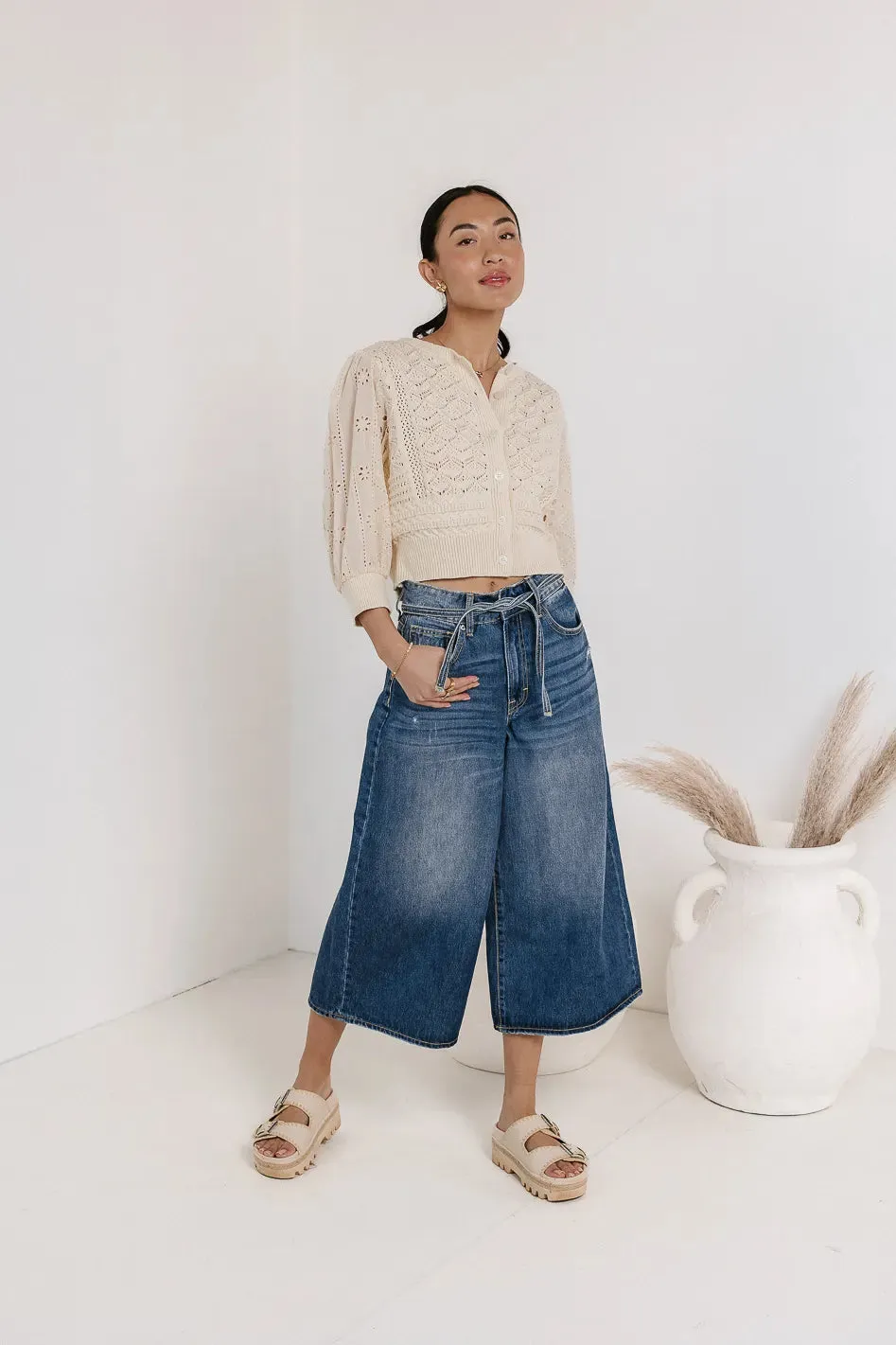 Alexia Sweater in Cream sold by bohme product image thumbnail 5