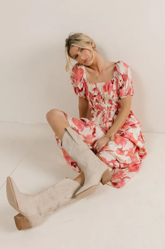Falling For You Midi Dress - FINAL SALE sold by bohme