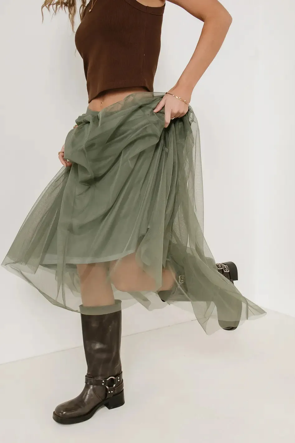 Audrey Maxi Skirt sold by bohme product image thumbnail 2