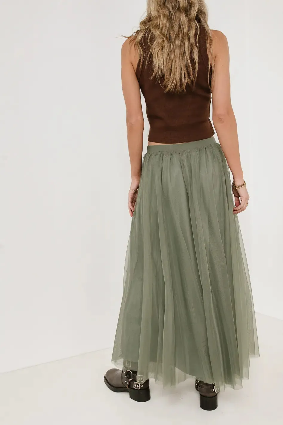 Audrey Maxi Skirt sold by bohme product image thumbnail 4