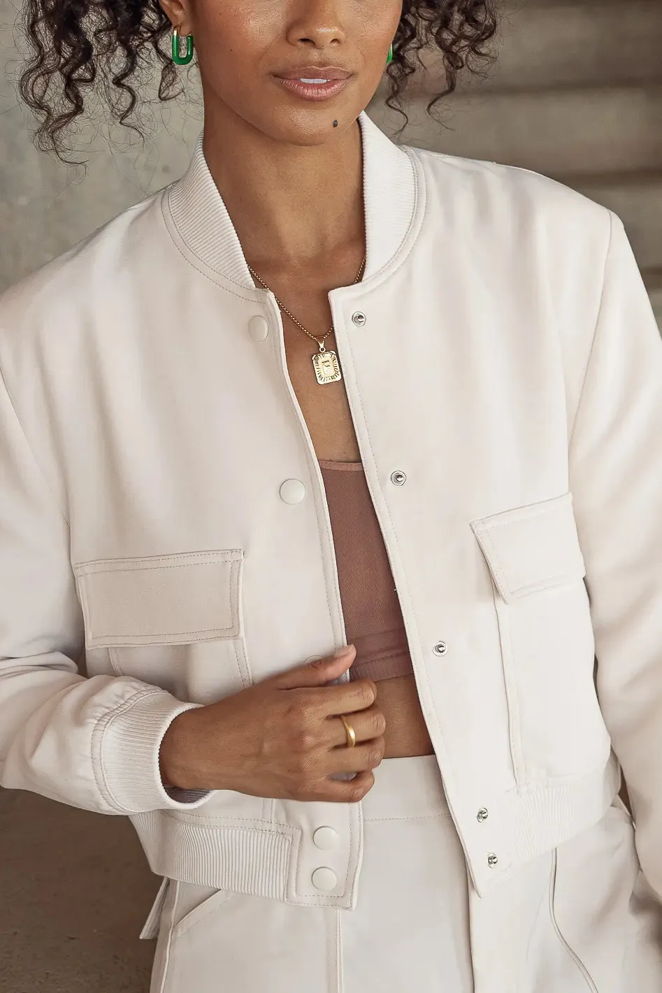 Jocelyn Jacket in Cream - FINAL SALE sold by bohme product image thumbnail 5
