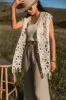 Tansy Floral Crocheted Vest sold by bohme