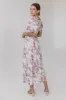 Luciana Floral Smocked Midi Dress - FINAL SALE sold by bohme