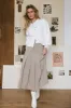 Gianna Ribbed Cardigan in Ivory - FINAL SALE sold by bohme