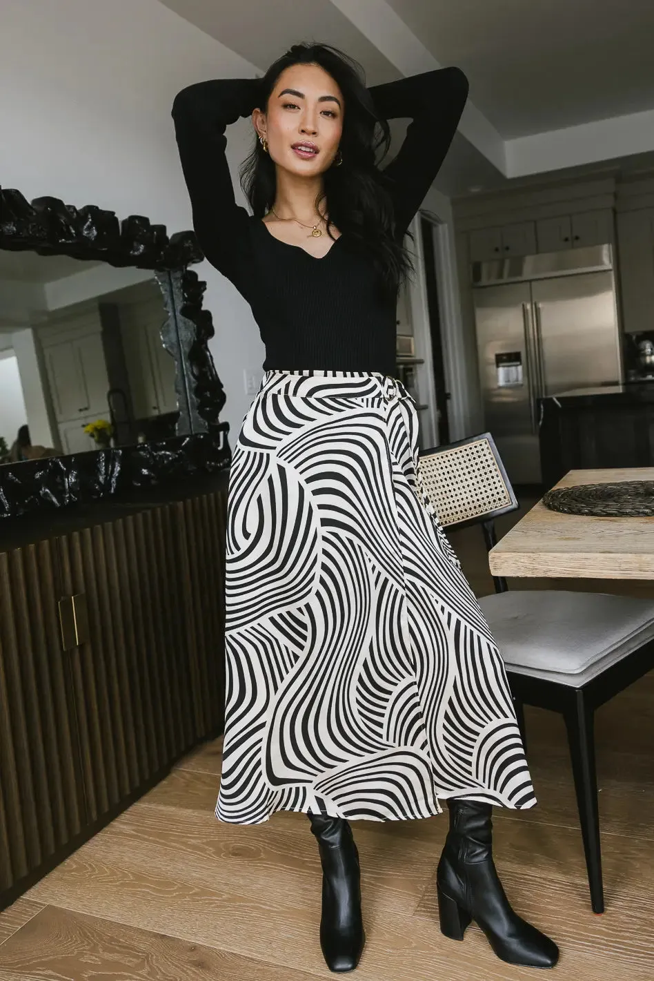 Lydia Abstract Skirt - FINAL SALE sold by bohme product image thumbnail 2