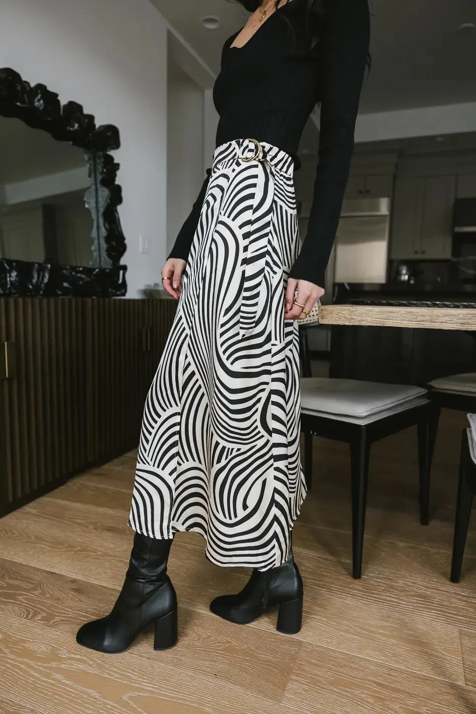 Lydia Abstract Skirt - FINAL SALE sold by bohme product image thumbnail 4