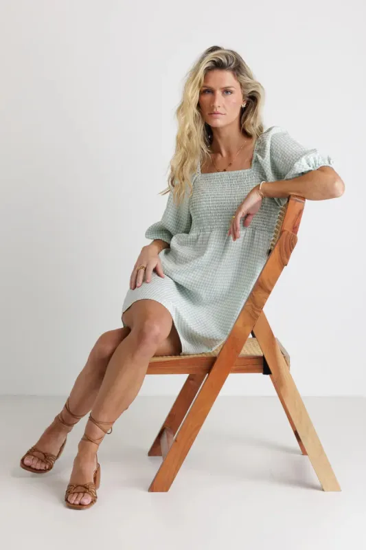 Margene Gingham Dress - FINAL SALE sold by bohme