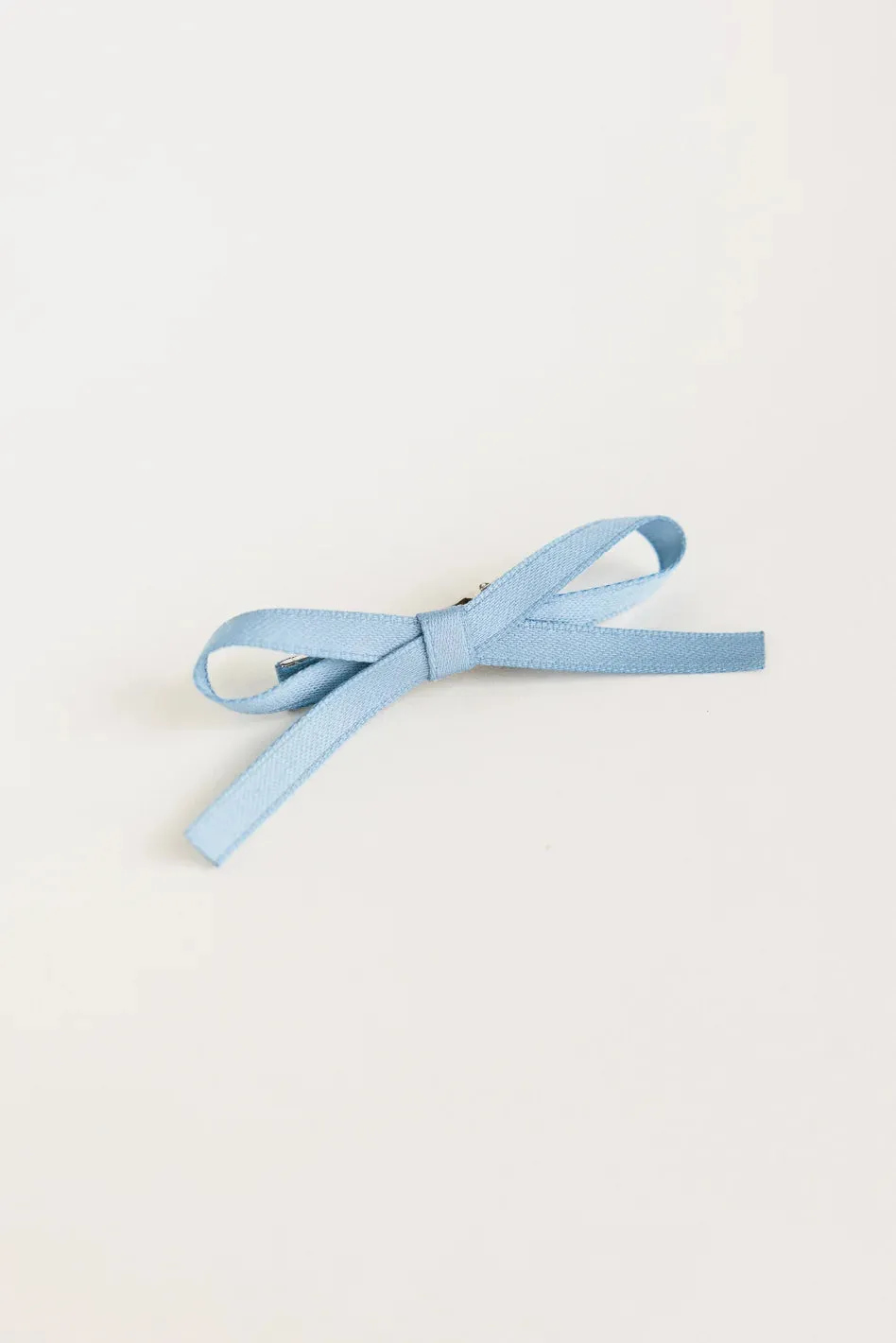 Bow Hair Clip Set in Blue sold by bohme
