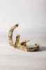 Willa Open Hoop Earrings - Tarnish Free sold by bohme