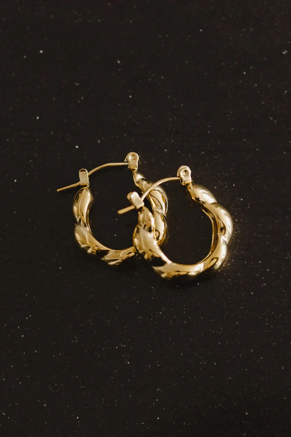 Alison Hoop Earrings sold by bohme