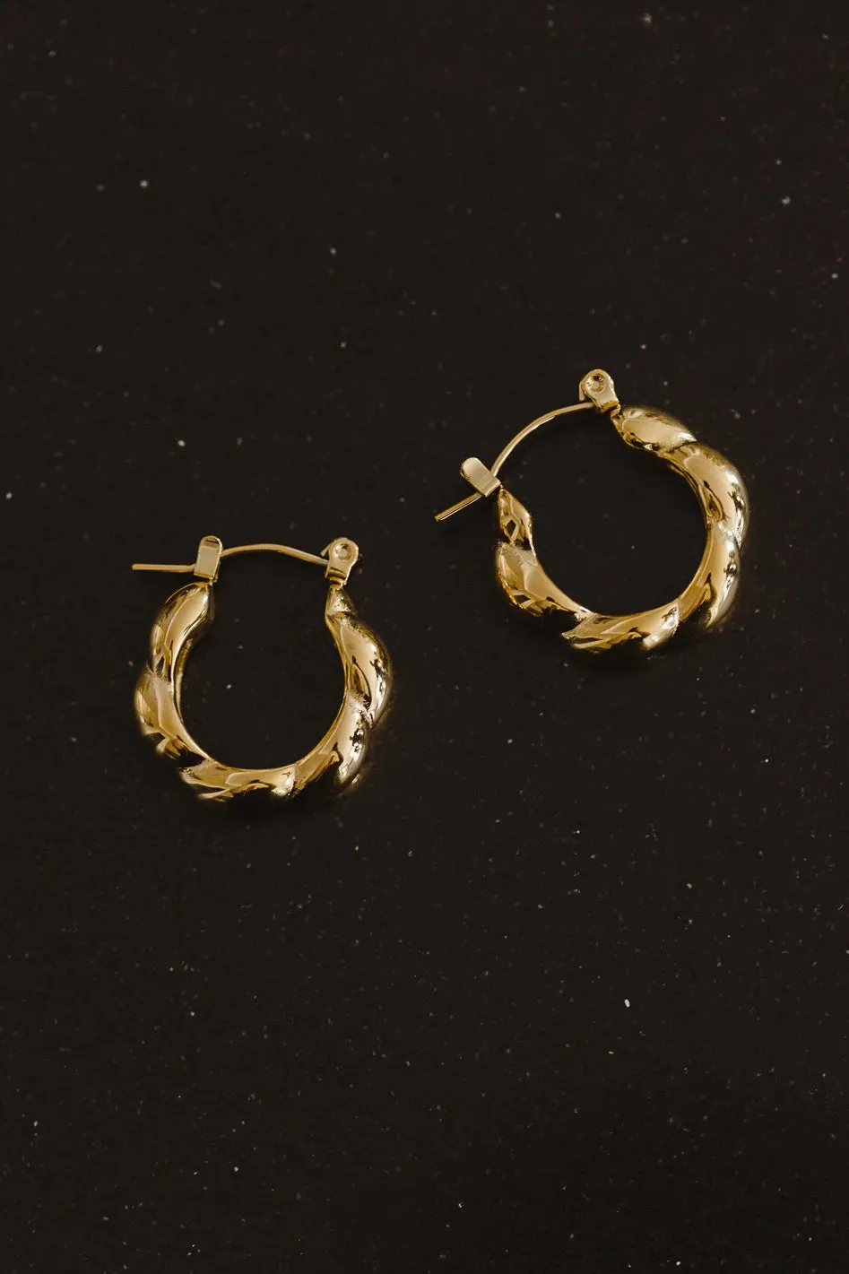 Alison Hoop Earrings sold by bohme product image thumbnail 2