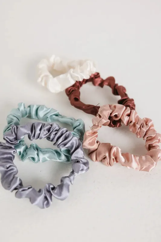 Satin Scrunchies Set made by bohme