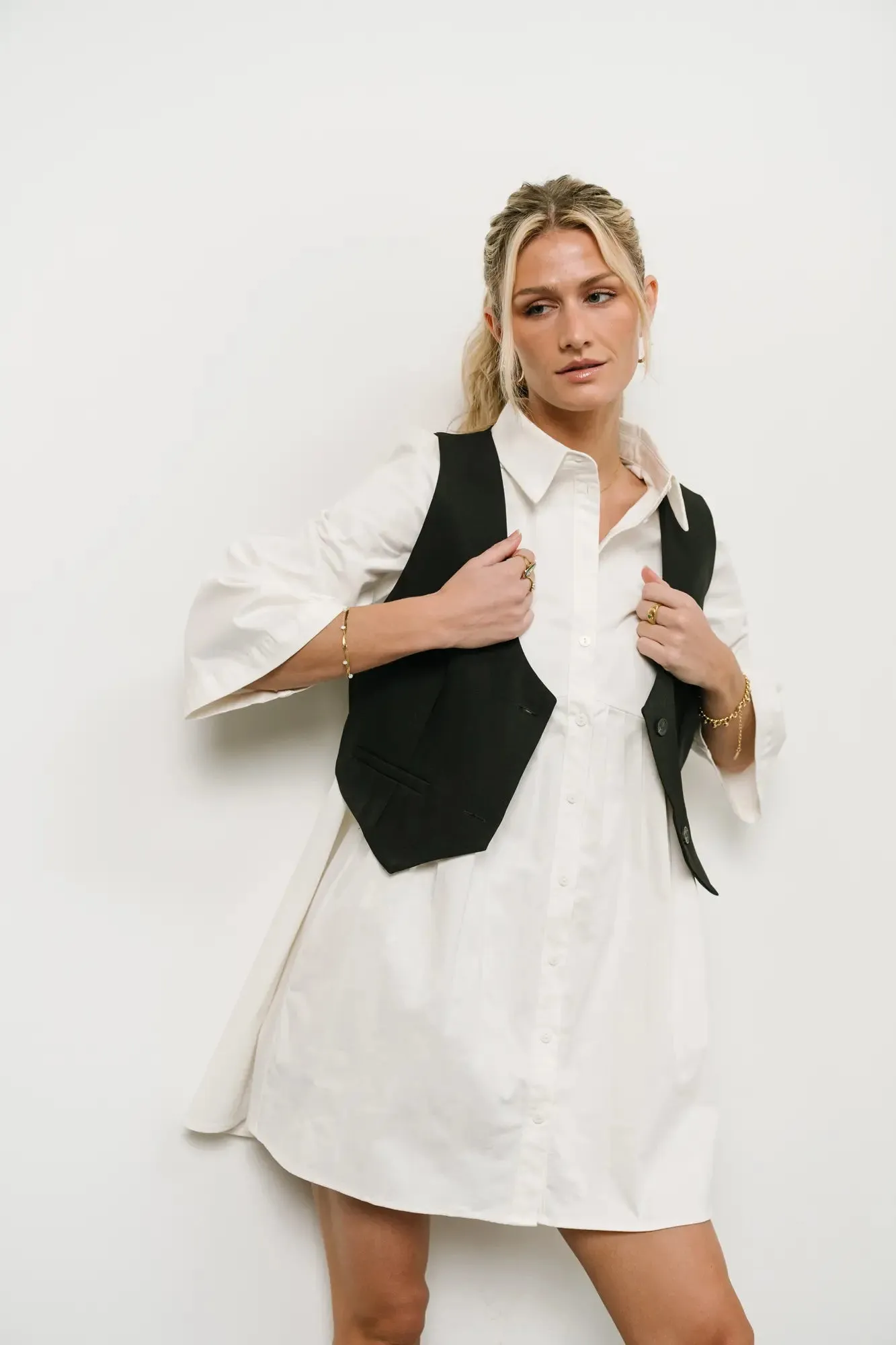 Mickey Button Up Dress - FINAL SALE sold by bohme product image thumbnail 5