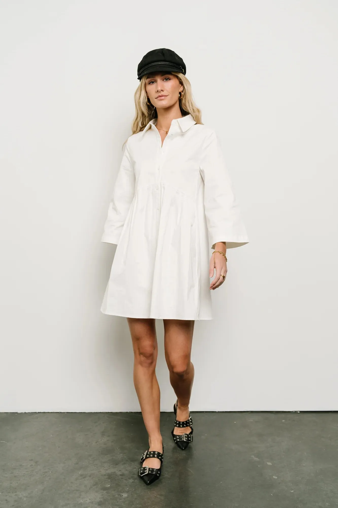 Mickey Button Up Dress - FINAL SALE sold by bohme product image thumbnail 4