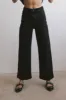 Leila Wide Leg Jeans in Black sold by bohme