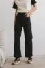 Leila Wide Leg Jeans in Black sold by bohme