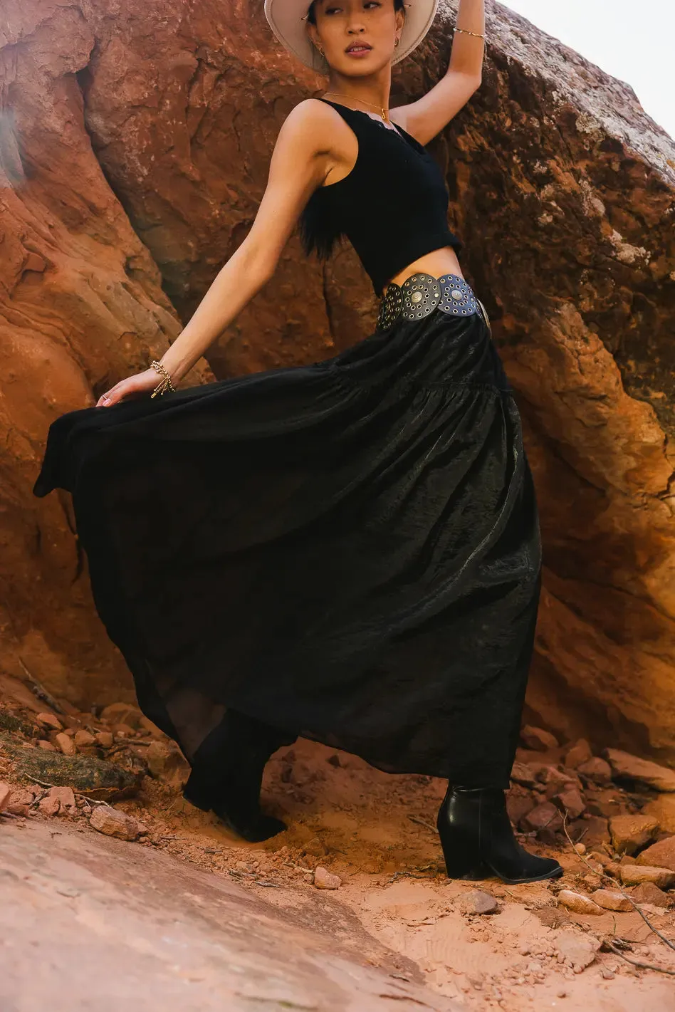 Terrin Tulle Skirt in Black - FINAL SALE sold by bohme product image thumbnail 3