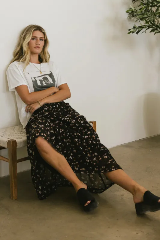 Moora Tiered Midi Skirt - FINAL SALE sold by bohme