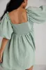 Ryann Mini Dress in Sage - FINAL SALE sold by bohme