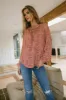 Zoey Printed Blouse - FINAL SALE sold by bohme