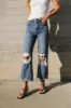 Charlie Distressed Jeans in Medium Wash - FINAL SALE sold by bohme
