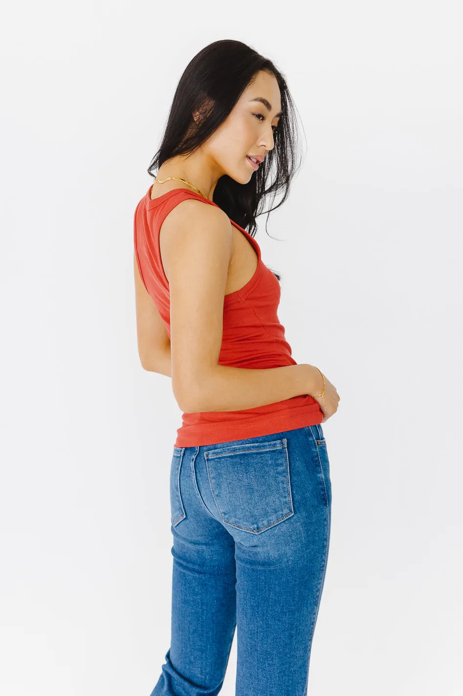 Kendall Tank in Rust - FINAL SALE sold by bohme