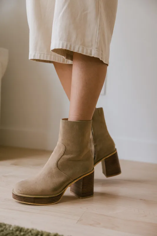 Alexandra Boots in Khaki - FINAL SALE sold by bohme