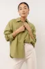 Kathryn Button Up Shirt in Green - FINAL SALE sold by bohme