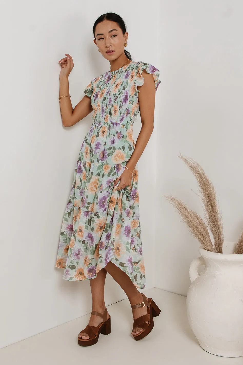 Here Comes The Sun Dress in Mint sold by bohme product image thumbnail 2
