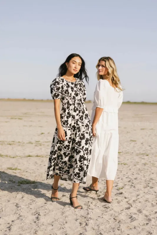 Marnie Smocked Midi Dress - FINAL SALE sold by bohme