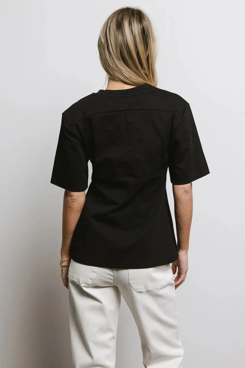 Kyleigh T-Shirt in Black - FINAL SALE sold by bohme product image thumbnail 3