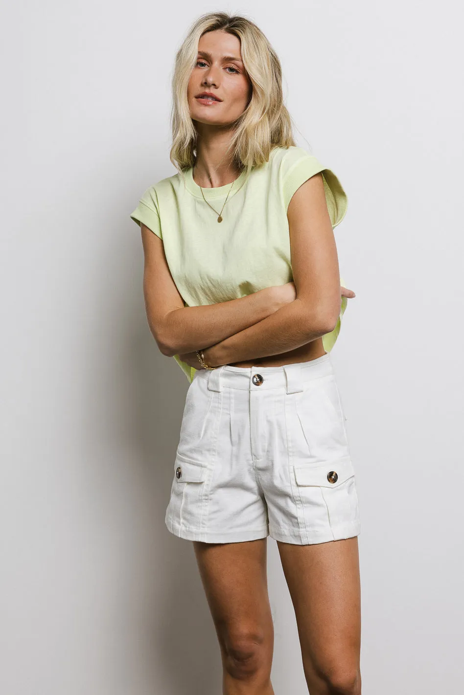 Arlo Top in Lime - FINAL SALE sold by bohme product image thumbnail 2