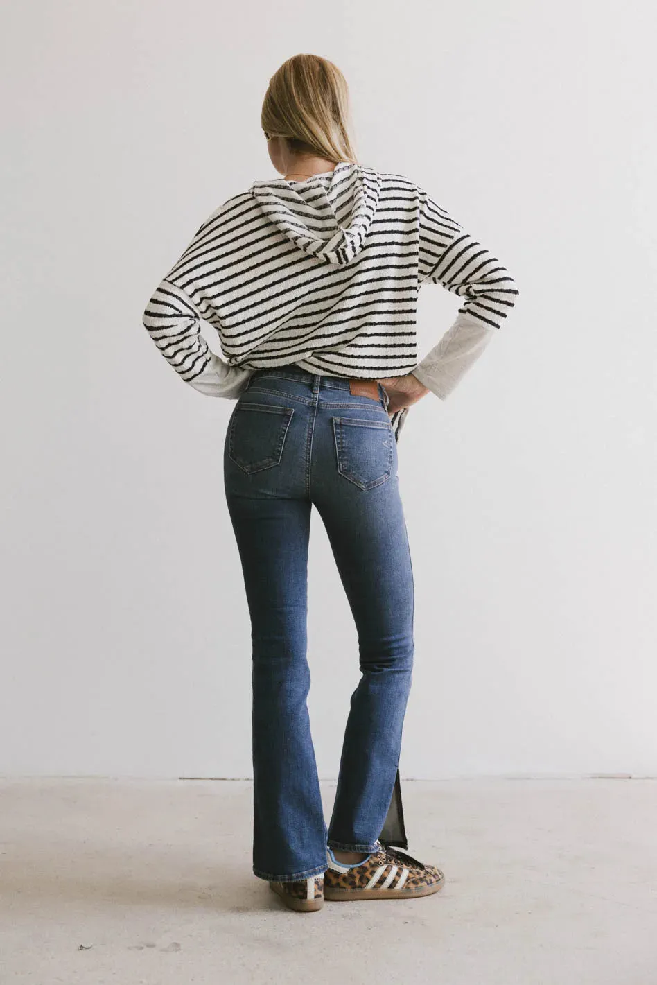 Nellie Cropped Bootcut Jeans - FINAL SALE sold by bohme product image thumbnail 4