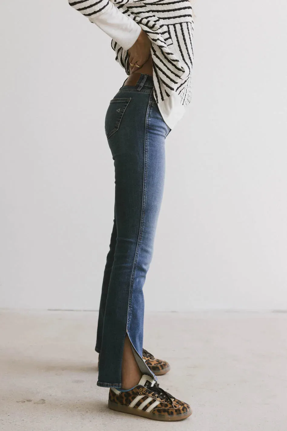 Nellie Cropped Bootcut Jeans - FINAL SALE sold by bohme