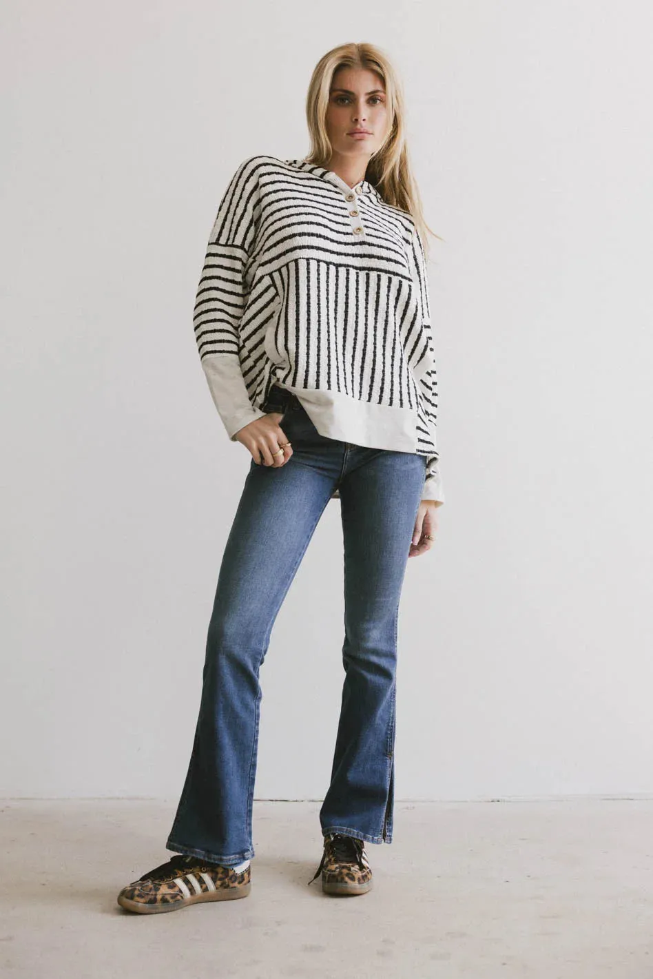 Nellie Cropped Bootcut Jeans - FINAL SALE sold by bohme product image thumbnail 5