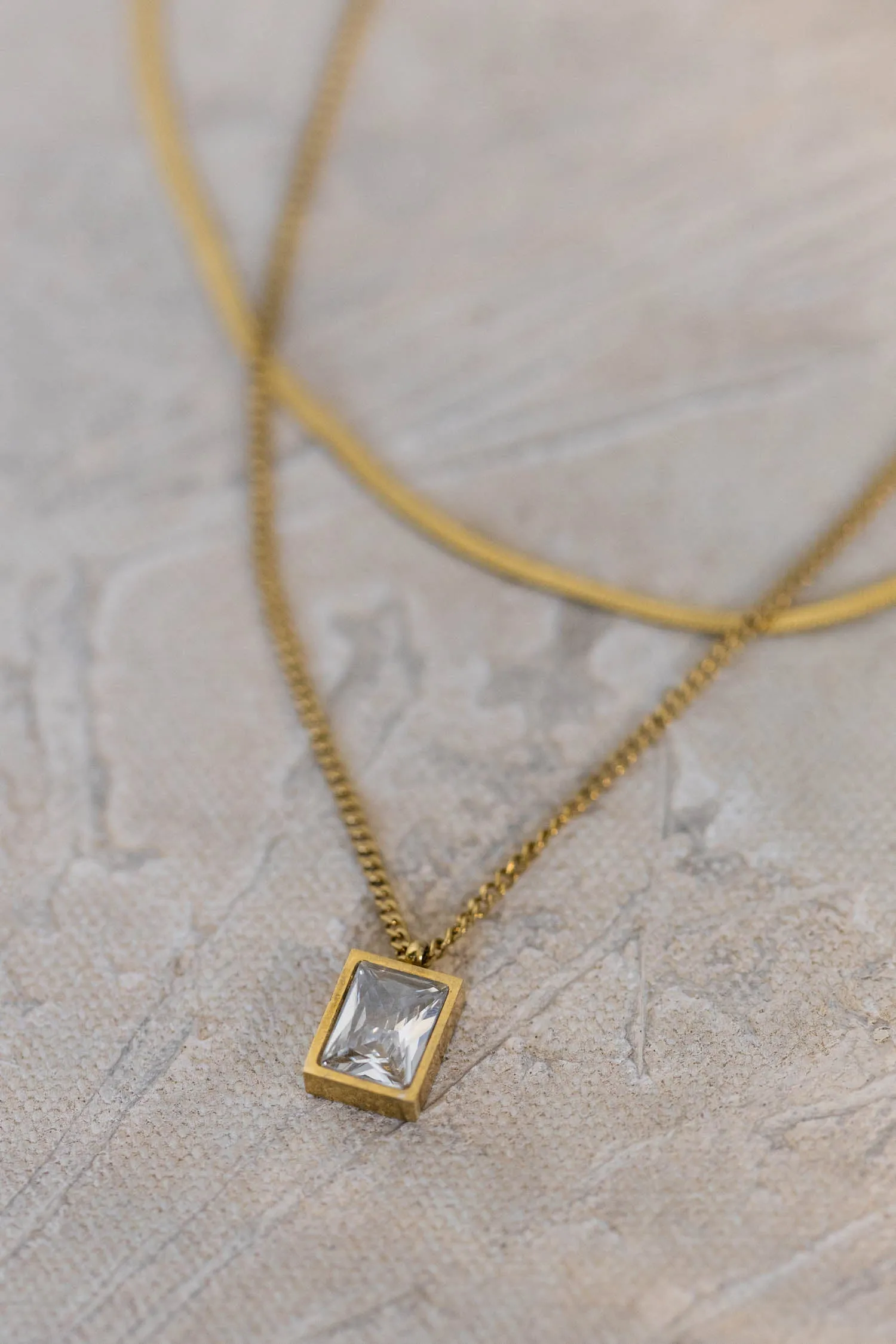 Perona Layered Necklace - FINAL SALE sold by bohme product image thumbnail 4