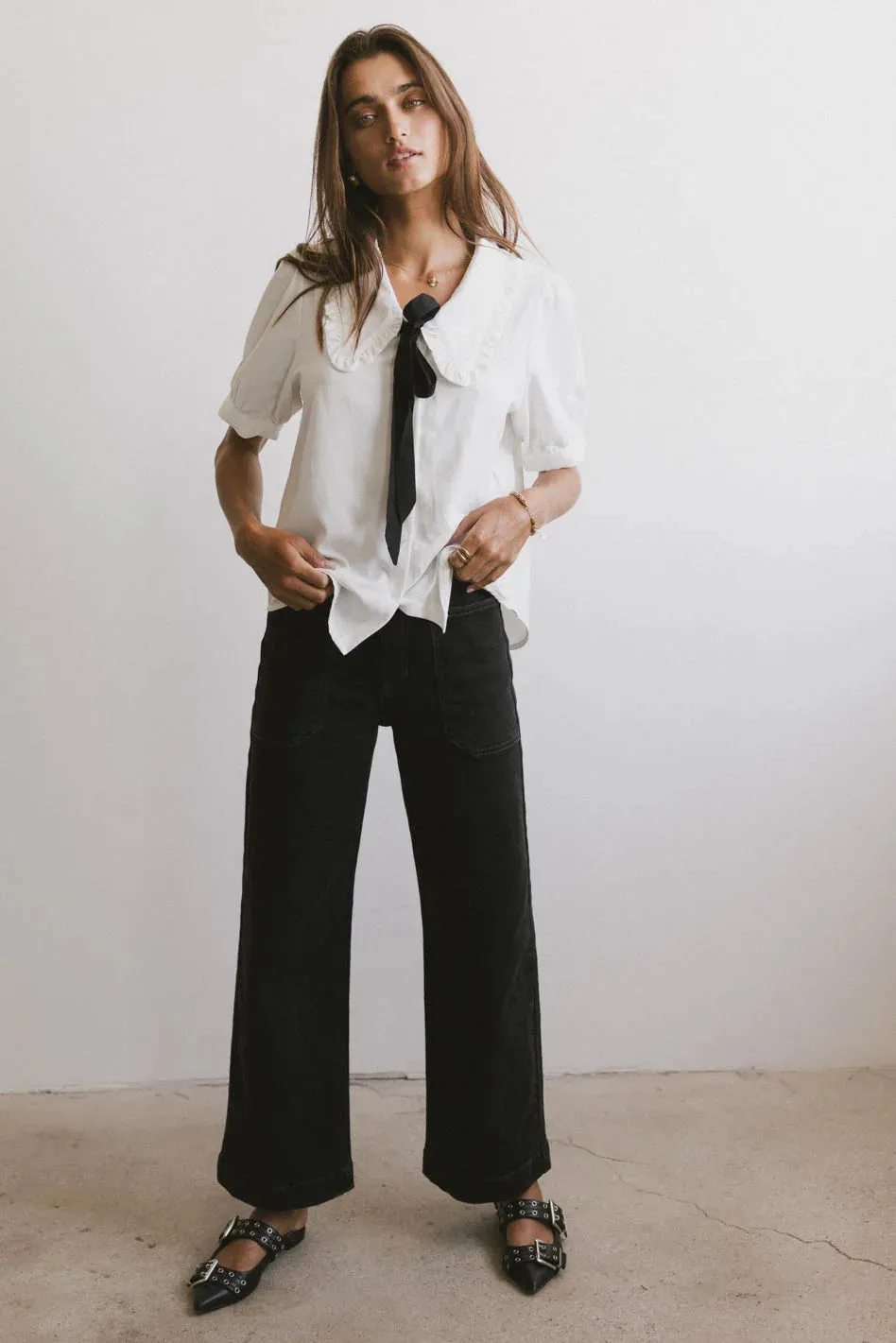 Tommi Collared Blouse - FINAL SALE sold by bohme product image thumbnail 5