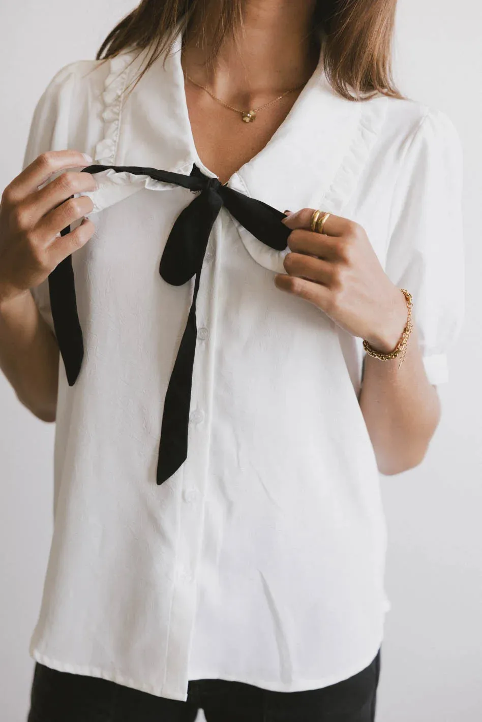 Tommi Collared Blouse - FINAL SALE sold by bohme product image thumbnail 2