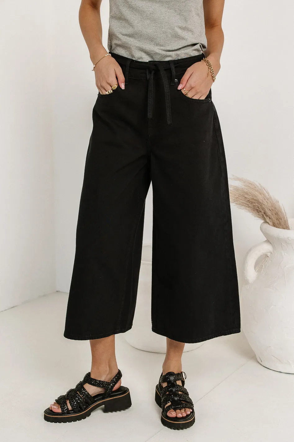 Bruce Culottes in Black - FINAL SALE sold by bohme