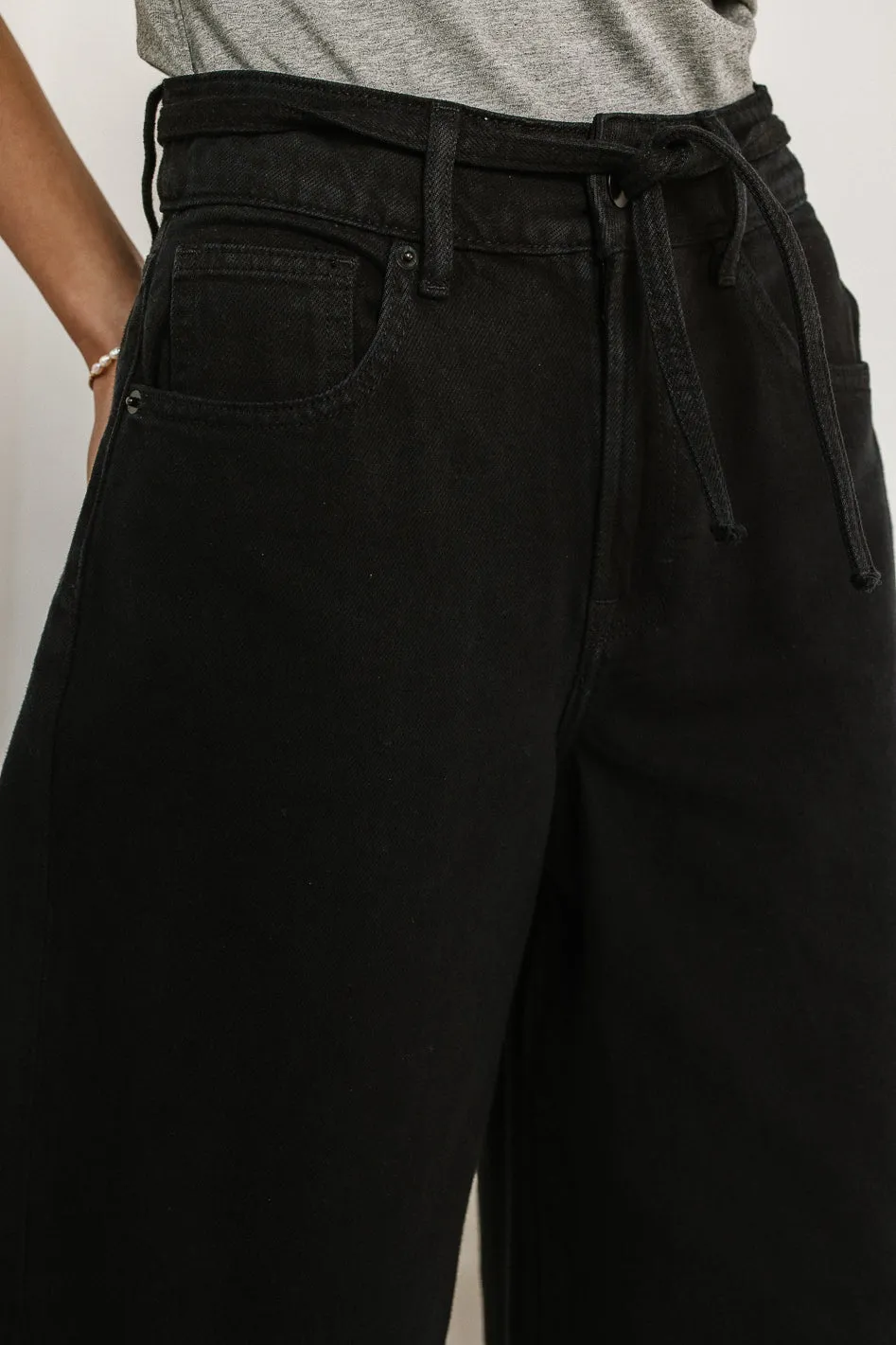 Bruce Culottes in Black - FINAL SALE sold by bohme product image thumbnail 4