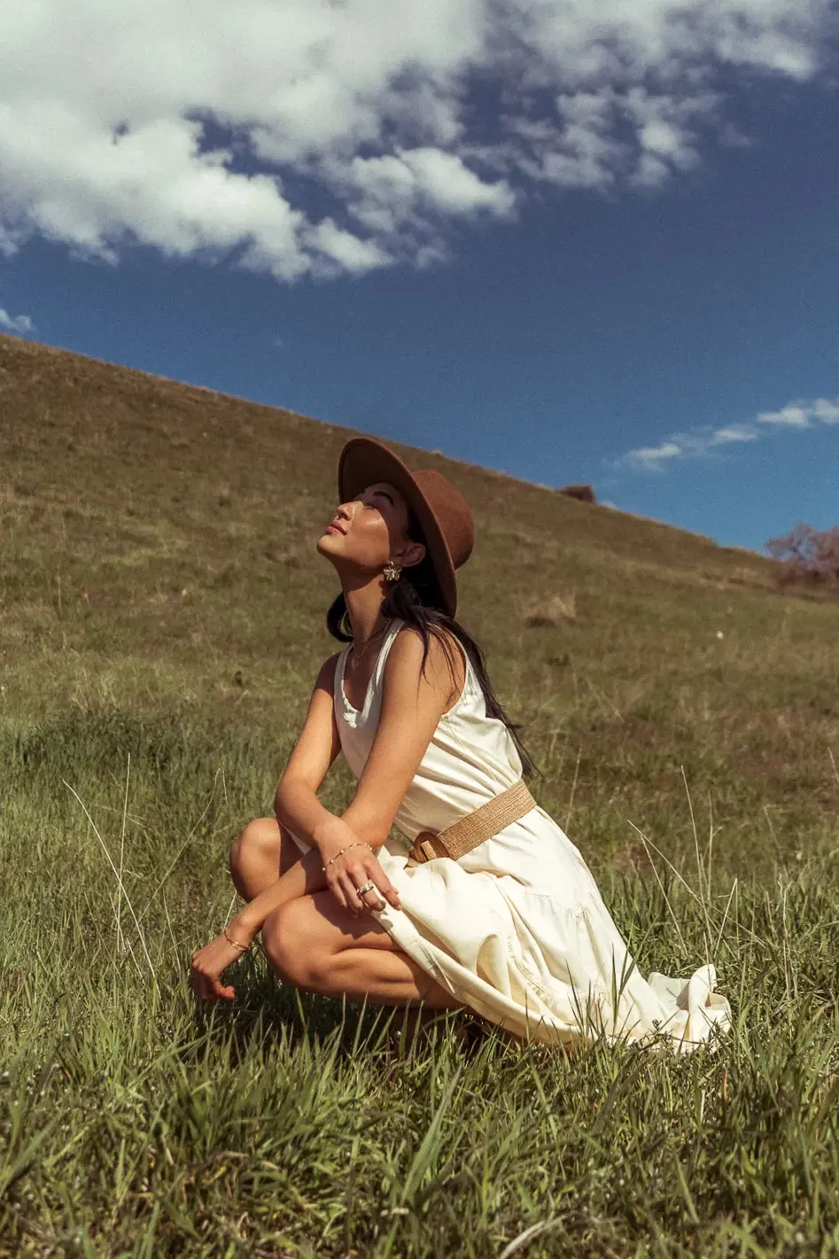 Natalie Midi Dress in Cream - FINAL SALE sold by bohme product image thumbnail 4