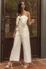 Aria Straight Leg Pants in White - FINAL SALE sold by bohme