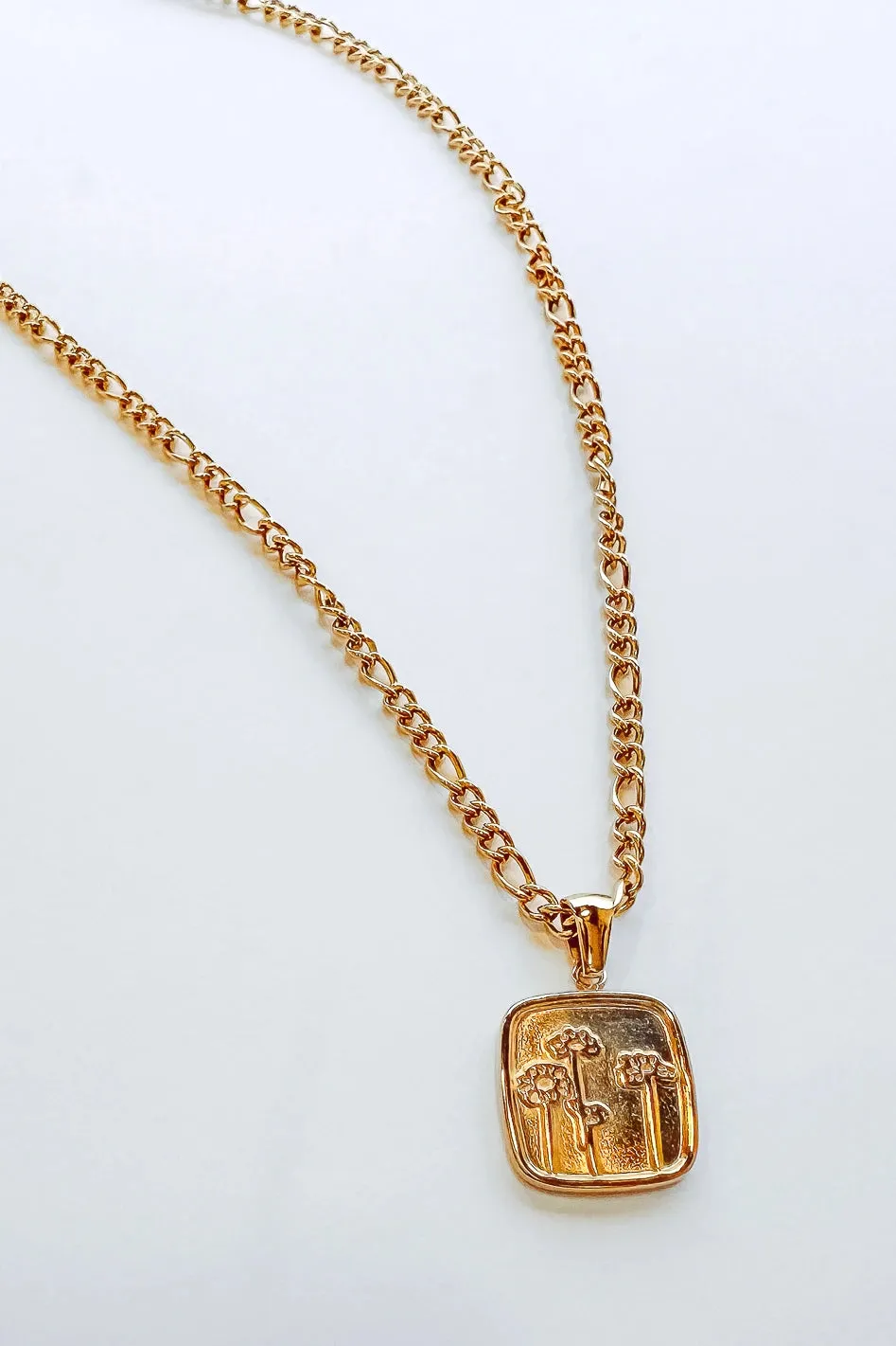 Flower Pendant Necklace - FINAL SALE sold by bohme