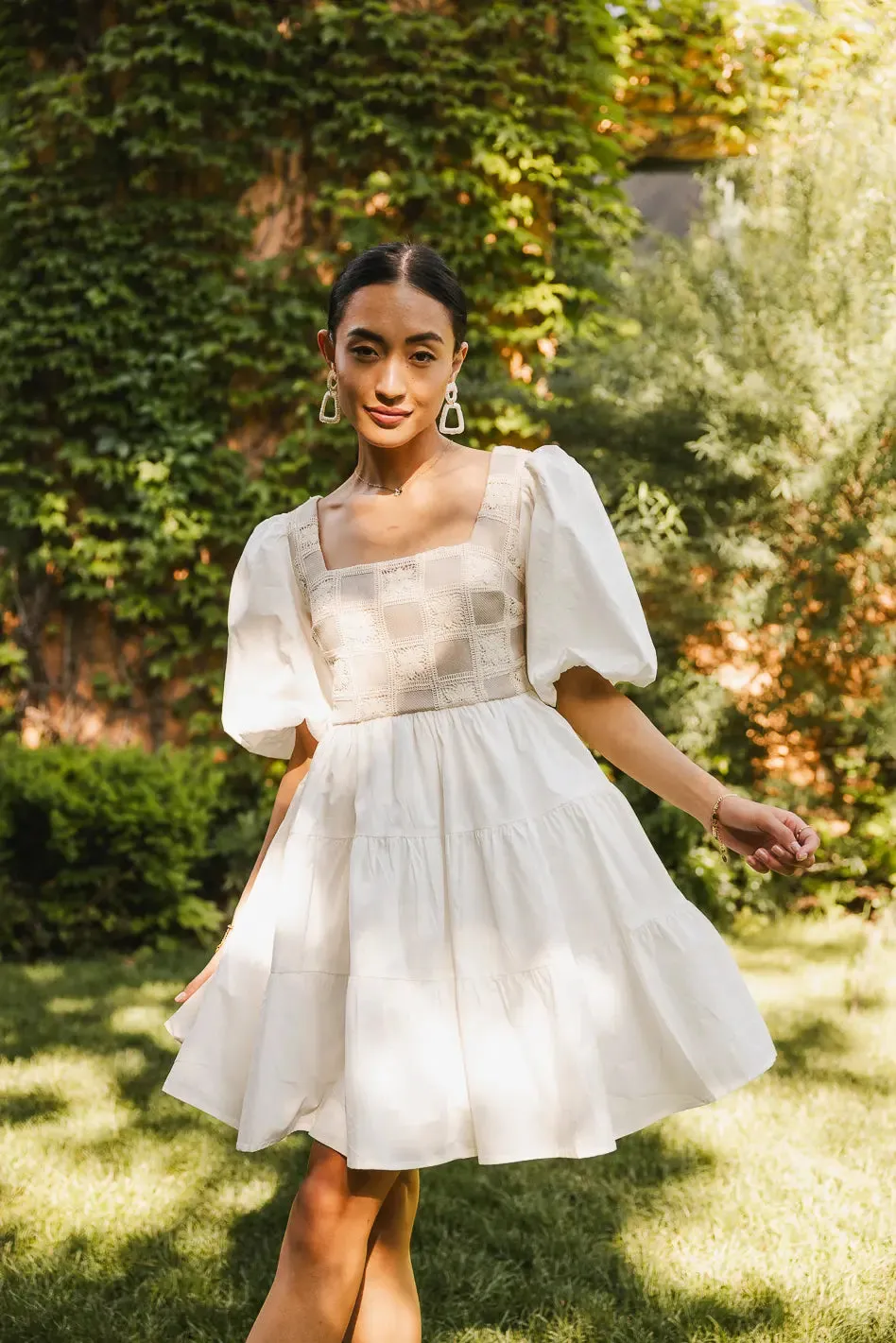 Amayra Checkered Mini Dress - FINAL SALE sold by bohme