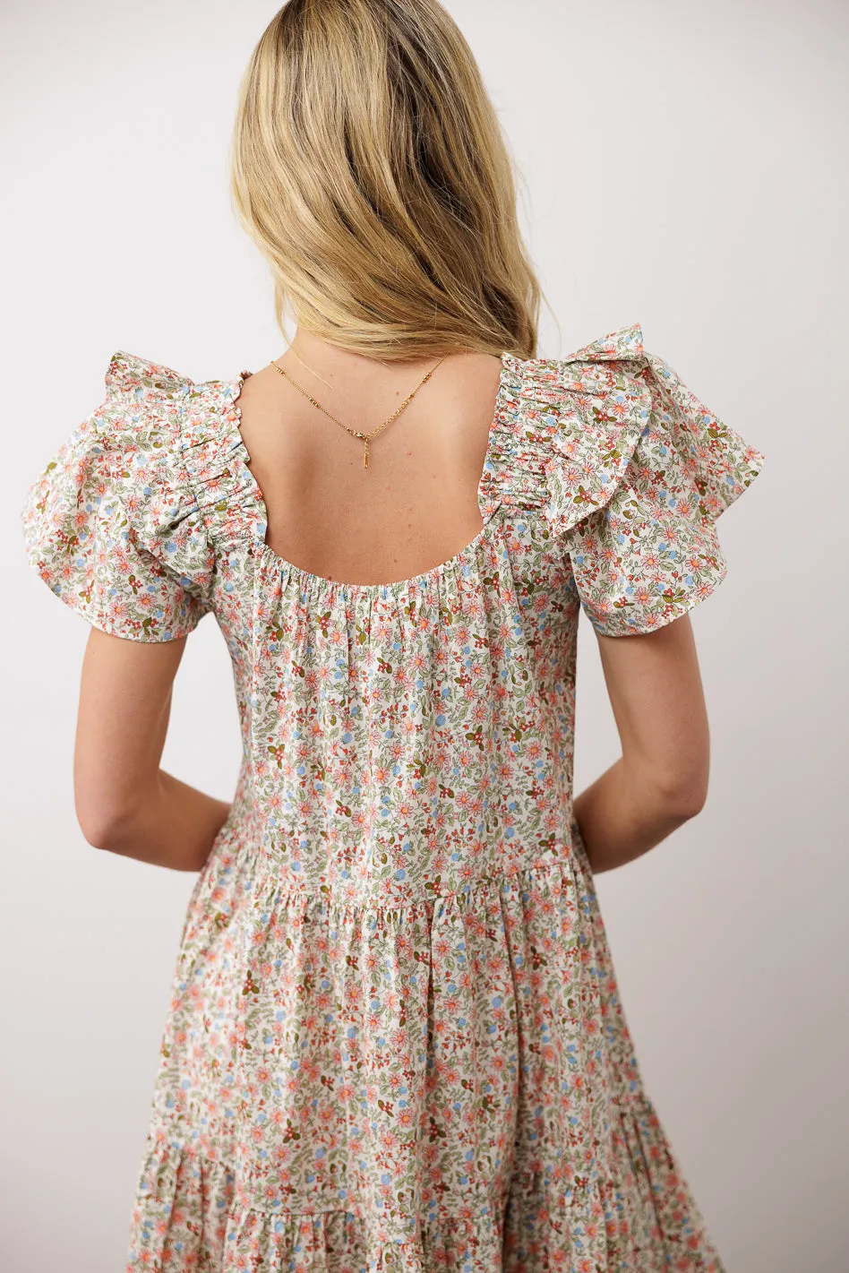 Alaia Floral Midi Dress sold by bohme product image thumbnail 3
